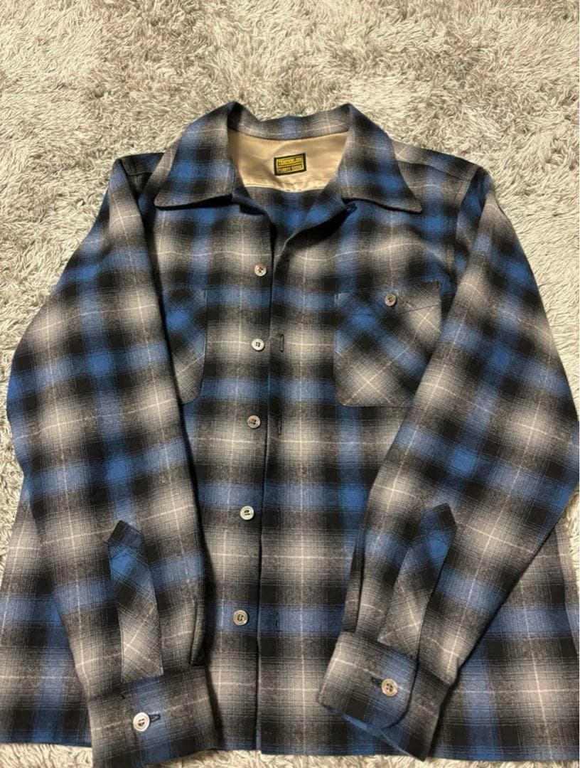 テンダーロイン ウールチェックシャツ tenderloin TENDERLOIN（テンダーロイン） T-WOOL LS CHECK SHIRT ウール ブロック
