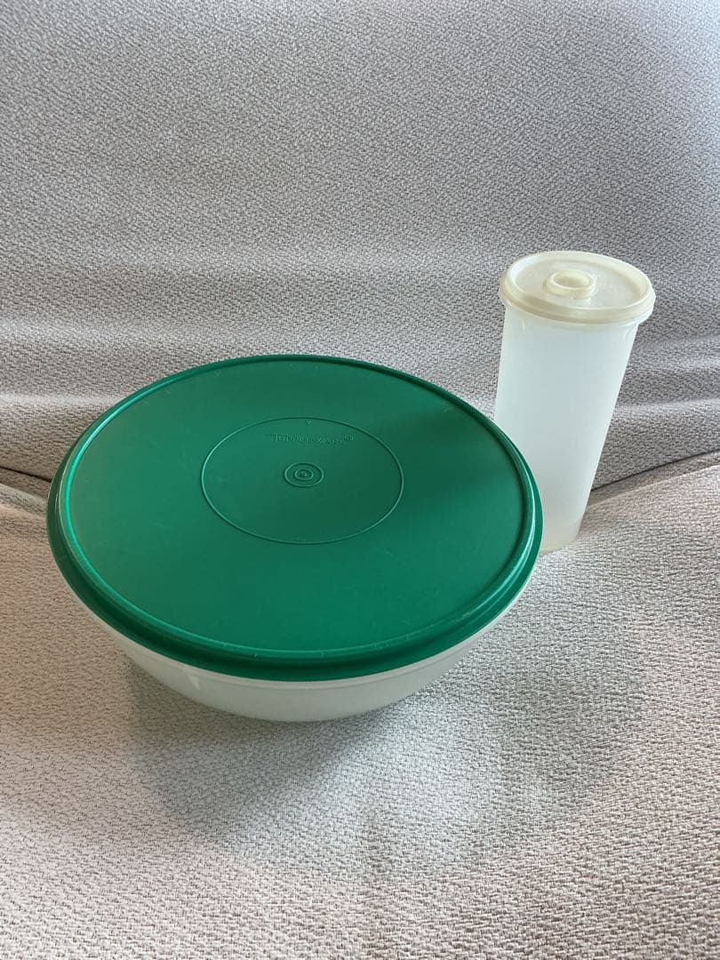 タッパーウエア スーパーミックスボール特大 & Sラインの2点 日本製