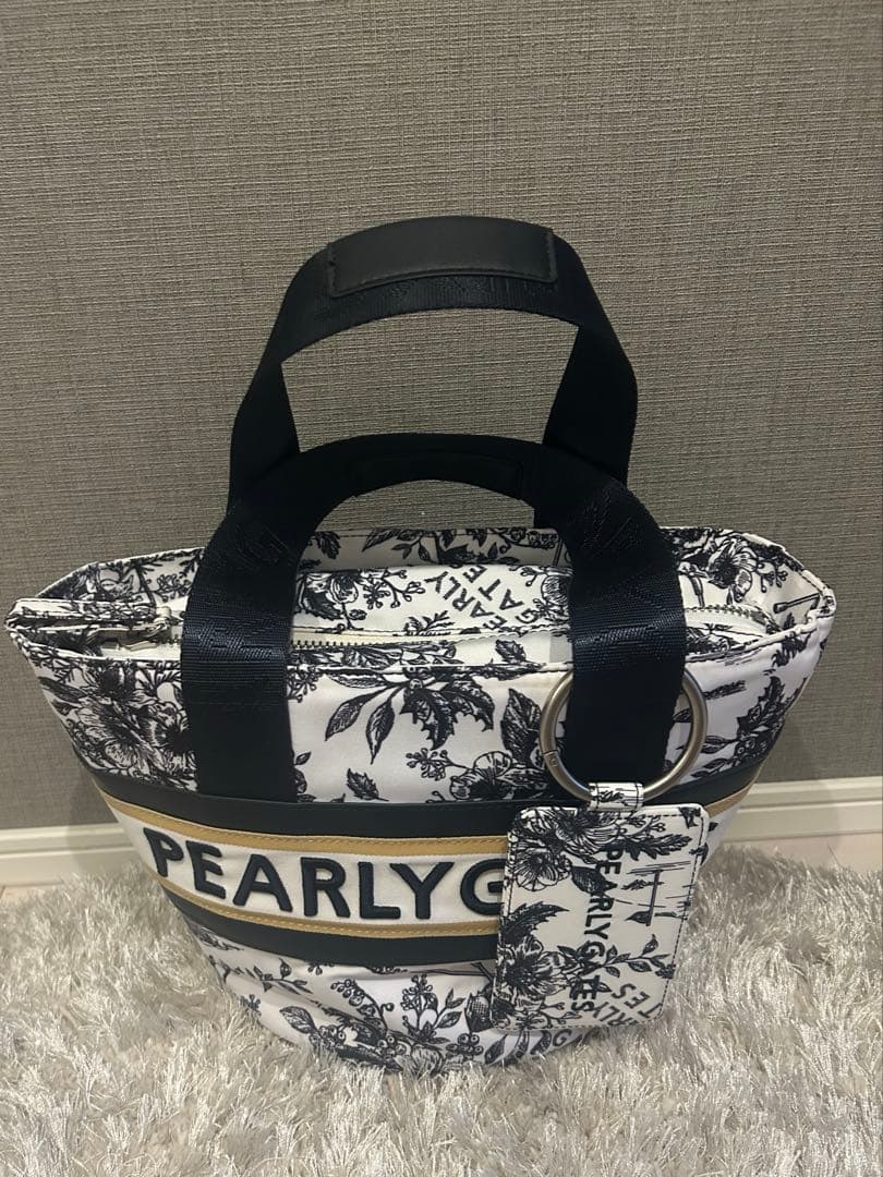 PEARLY GATES 花柄ゴルフバッグ　ディオール柄　カートバッグ PEARLY GATES 花柄ゴルフバッグ ディオール柄 カートバッグ ☆20%OFF