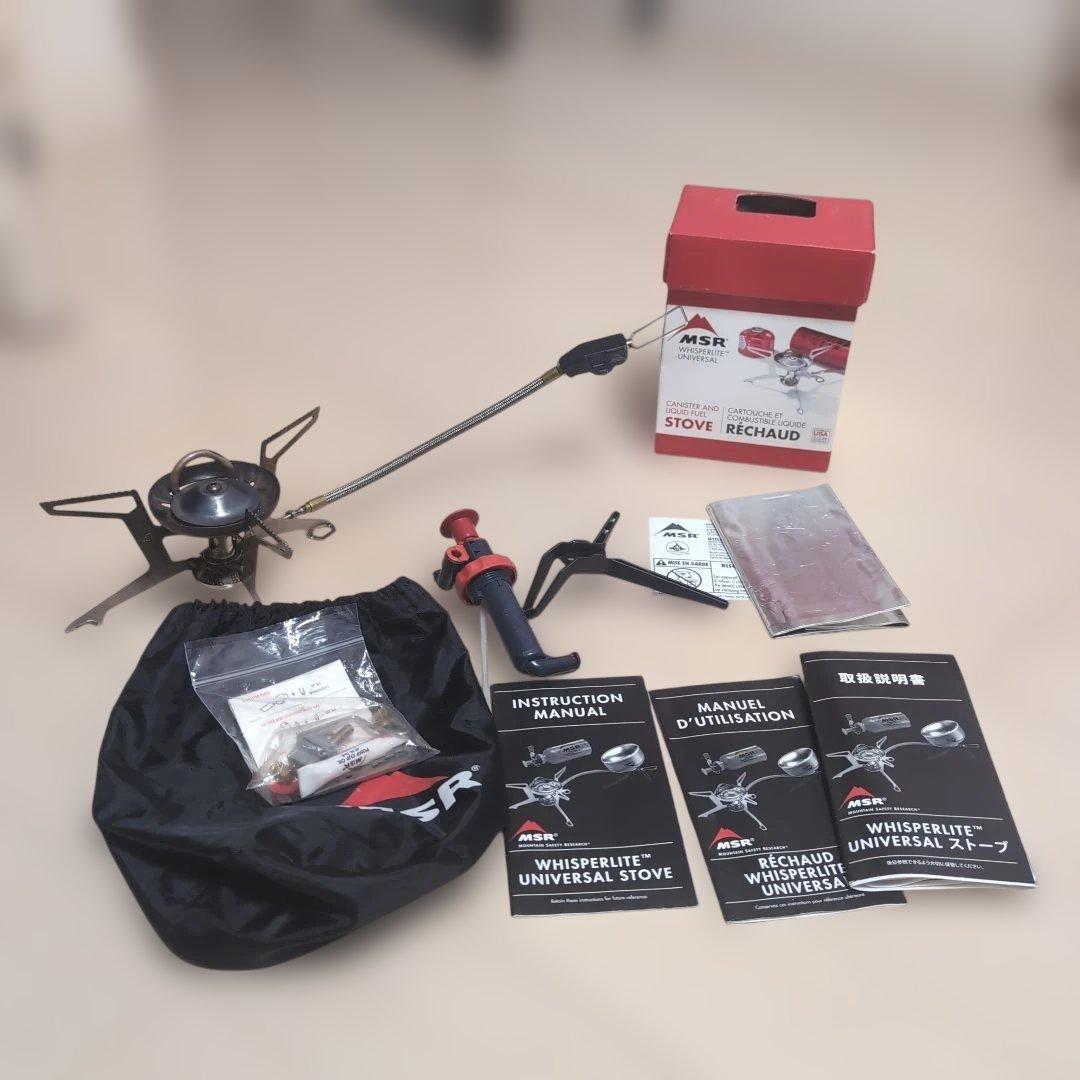 MSR WHISPERLITE ウィスパーライト　ユニバーサル 2026年最新】msr ウィスパーライト ユニバーサルの人気アイテム - メルカリ
