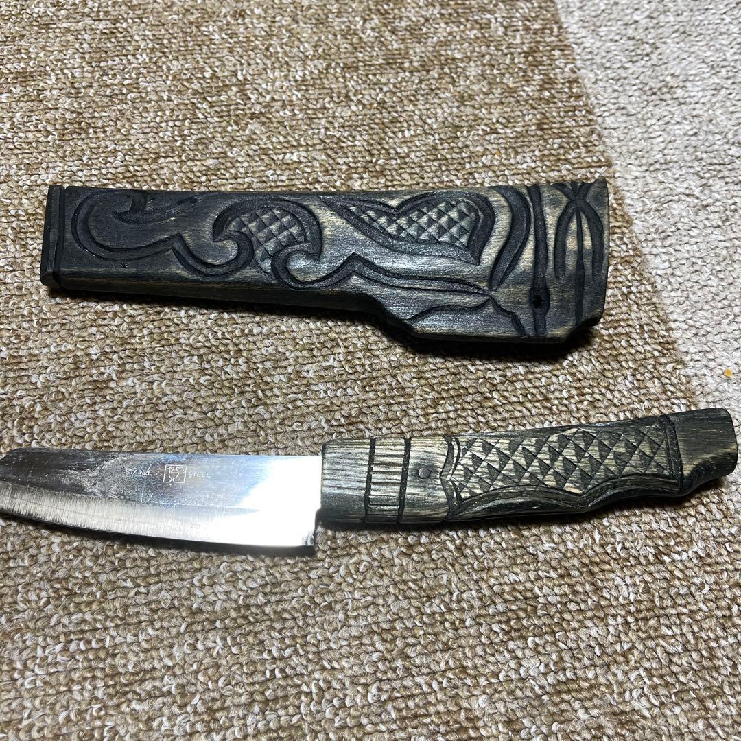 ゴールデンカムイ　マキリ　アイヌ　魔切り 展示資料「アシ（リ）パのマキリ」 ※アシ（リ）パのリは小文字が正式