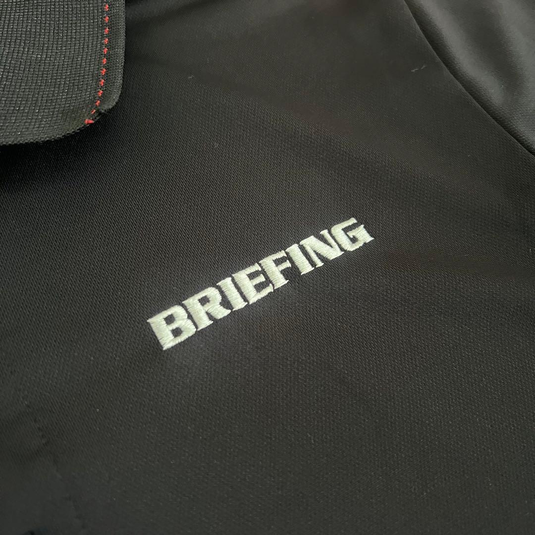 BRIEFING ブリーフィング　ZOZO ポロシャツ　メンズ　ゴルフ　黒　S