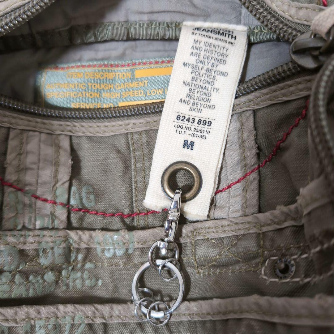 希少 TOUGH JEANSMITH ✨ ボディバッグ ダメージ ミリタリー - バッグ新着