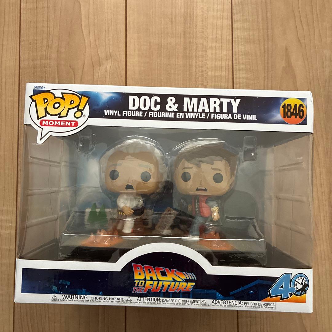 Funko pop! バック・トゥ・ザ・フューチャー DOC & MARTY Amazon.com: Funko POP! Vinyl Figure Back to The Future Collector