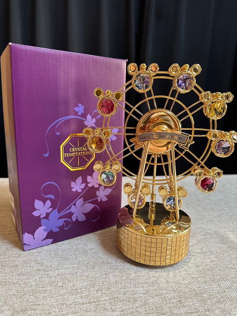 Disney スワロフスキークリスタル観覧車オルゴール 楽天市場】SWAROVSKI CRYSTALスワロフスキーオブジェ：観覧車