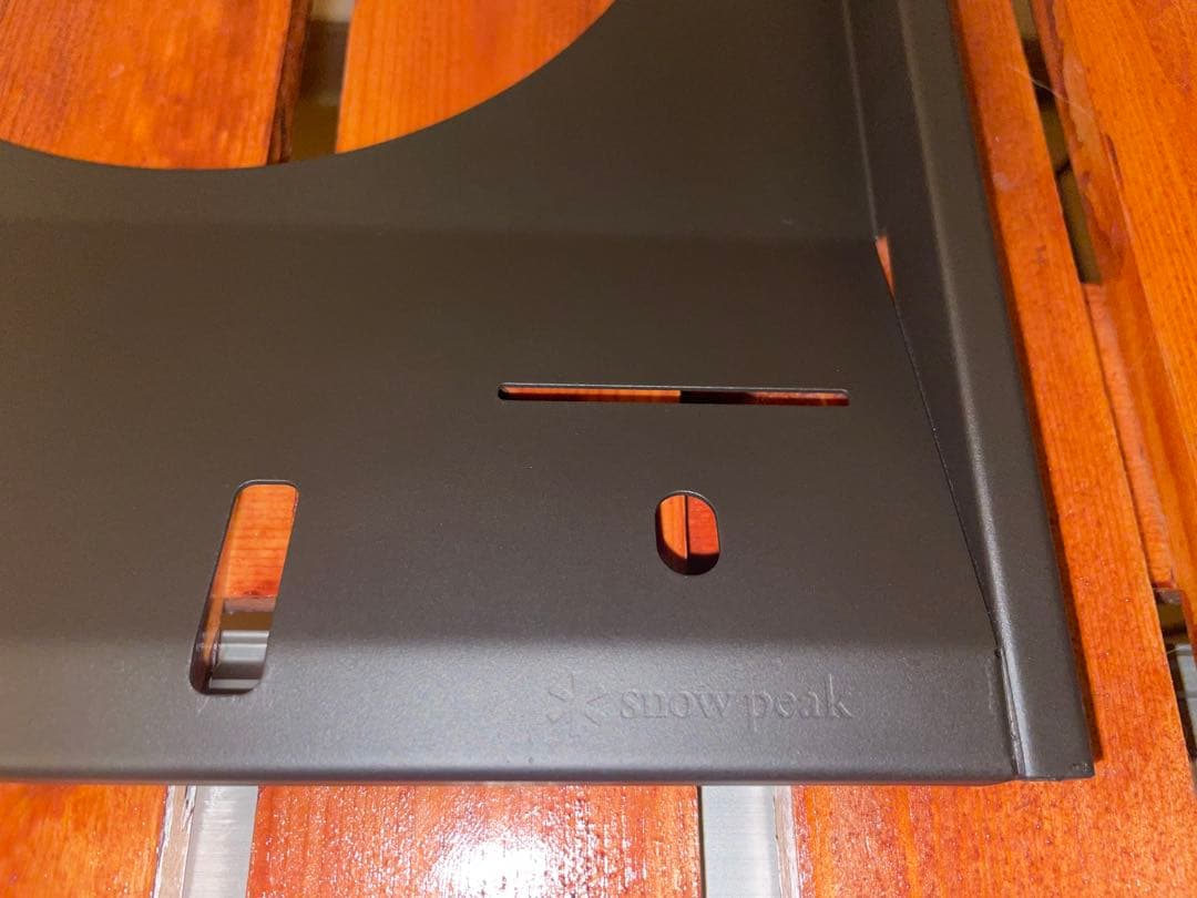 ⭕️「マットブラック耐熱塗装」 スノーピーク フラットバーナーGS-450R