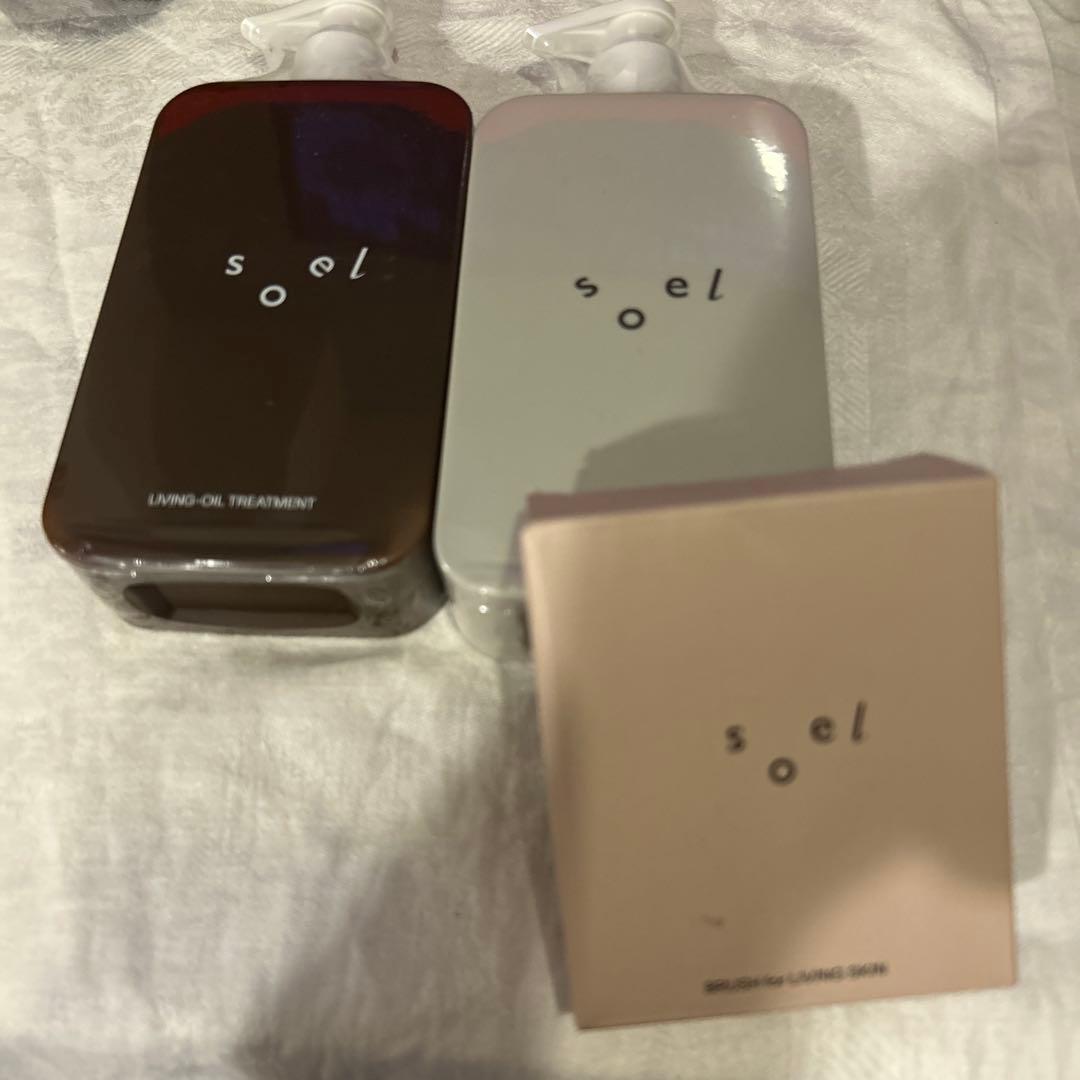soel LIVING-OIL シャンプー・トリートメントスパセット