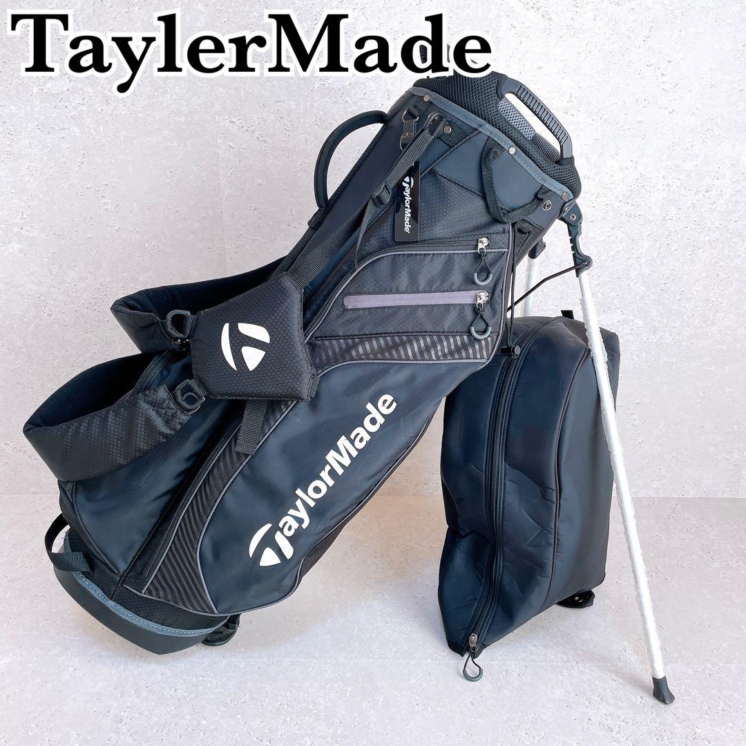 美品 テーラーメイド キャディーバッグ スタンド式 9型 4分割 メンズ TaylorMade（テーラーメイド） テーラーメイド（TAYLORMADE）（メンズ