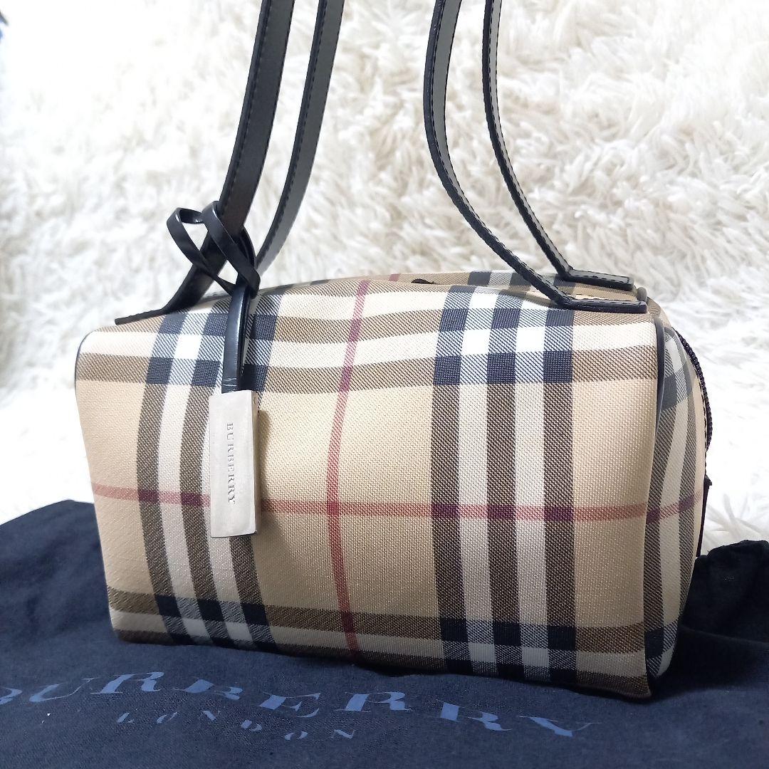 ●良品●　BURBERRY　ノバチェック　ハンドバッグ　ミニ　トート　保存袋付き 楽天市場】【バッグ】BURBERRY バーバリー ノバチェック ハンドバッグ