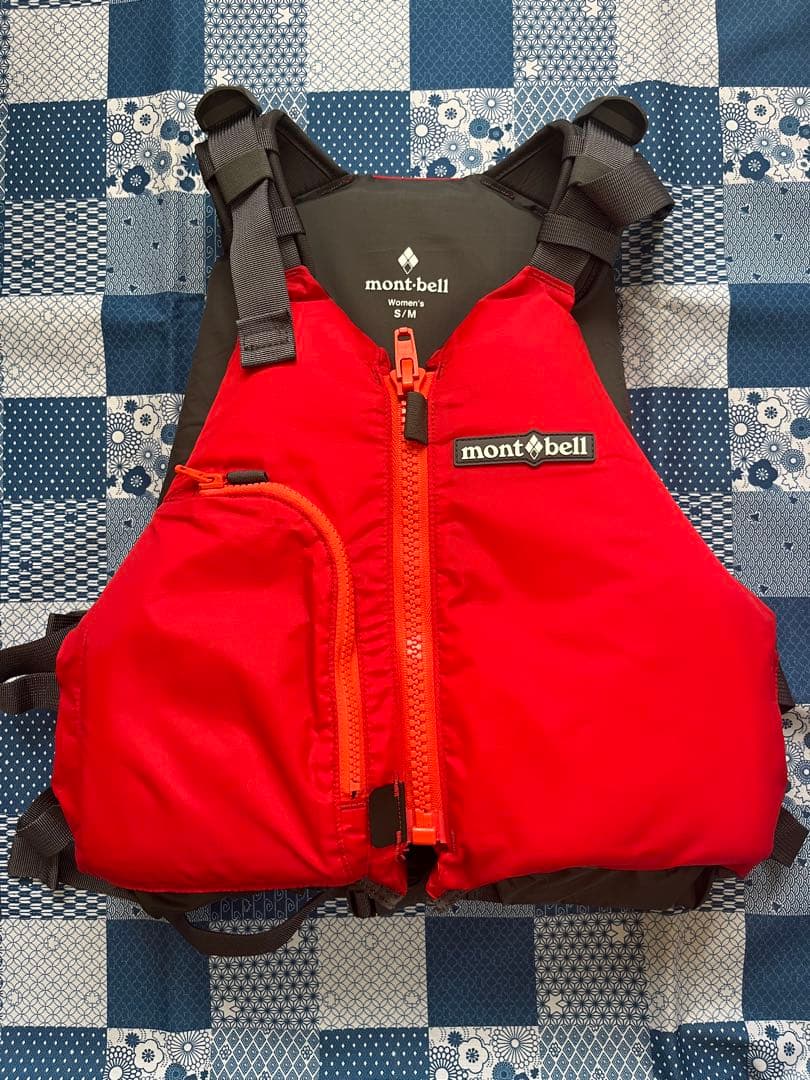 mont-bell マーメイド ライフジャケット S/M レッド マーメイド｜モンベル
