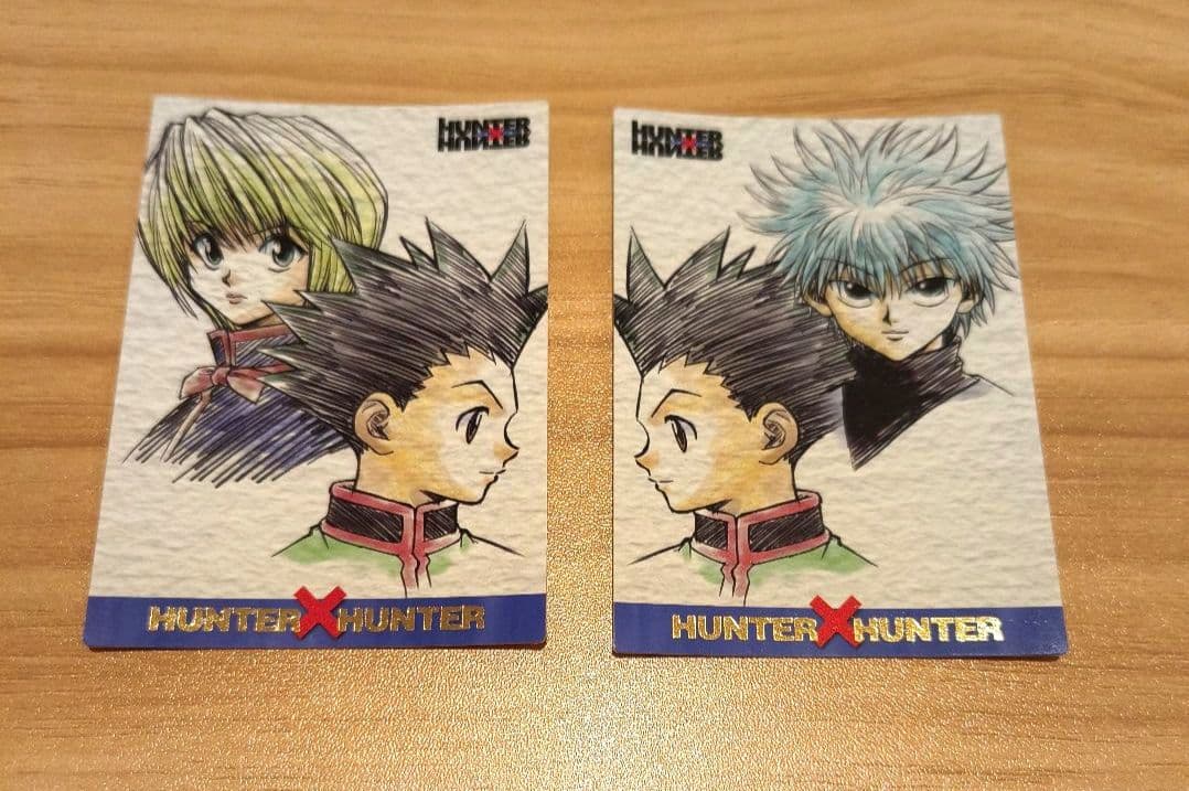 HUNTERHUNTER ハンターハンター カードダスマスターズ　初版　2枚 HUNTER×HUNTER カードダスマスターズ 初版 クラピカ No 02 ハンター