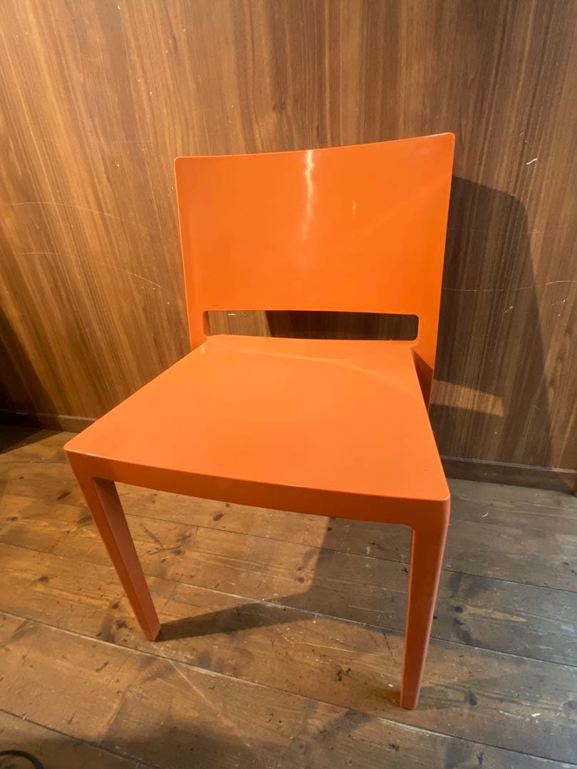 lizz リズ　ダイニングチェア　チェア　オレンジ　kartel イタリア製 カルテル / Kartell リズ / LIZZ チェア ピエロリッソーニ イタリア