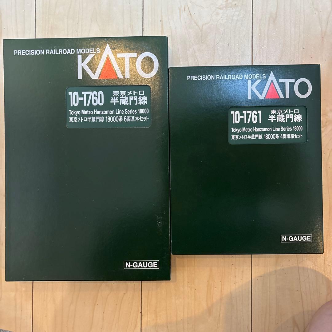 nゲージ KATO 10-1760 10-1761 東京メトロ半蔵門線 KATO 10-1760/10-1761 東京メトロ半蔵門線 18000系 6両基本/4両増結 各