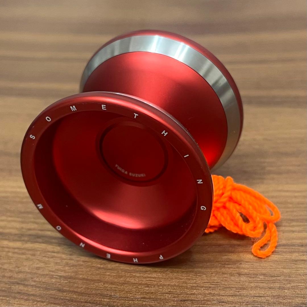 sOMEThING Phenom ヨーヨー　レッド　シルバーリム Phenom - Something | Yo-yo Specialty Store Rewind