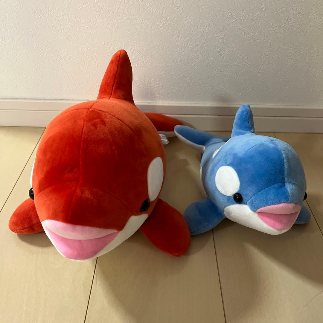 神戸須磨シーワールド オルカくじ ぬいぐるみ - メルカリ