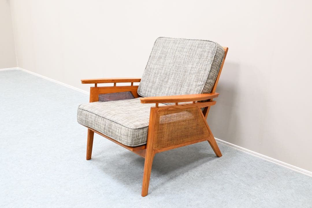 【展示品】ACME Furniture WICKER ウィッカーラウンジチェア 大型商品》WICKER LOUNGE CHAIR ウィッカーラウンジチェア（ソファ