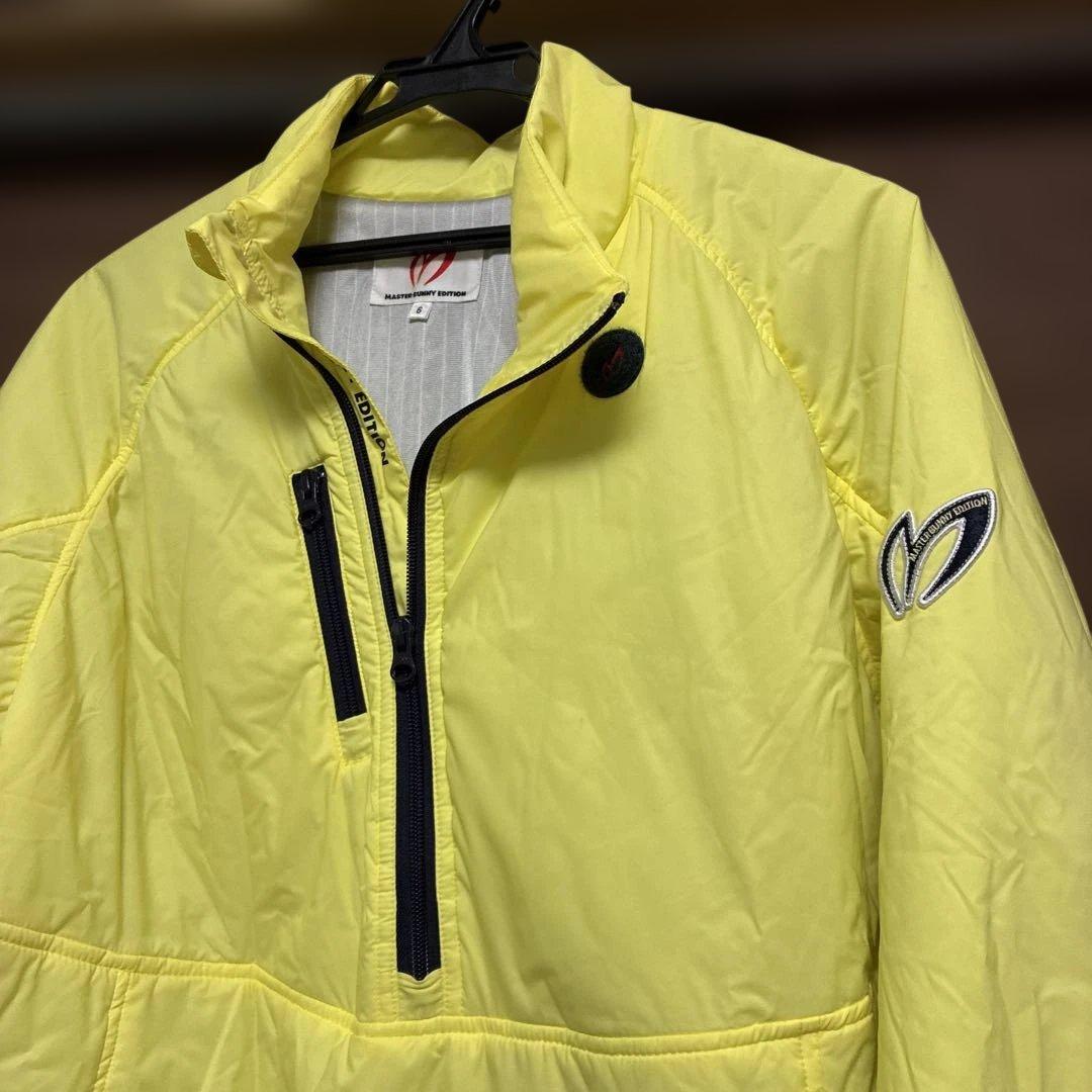 イエロー ハーフジップ MASTER RUNNY EDITION ナイロンストレッチ半袖ハーフジップ | MASTER BUNNY EDITION