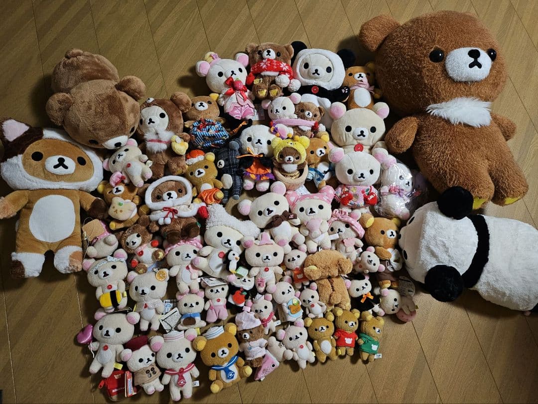 み*い様 リラックマ ぬいぐるみ 約60体 リラックマ - ぬいぐるみ（特大）（リラックマ） - サンエックスネット